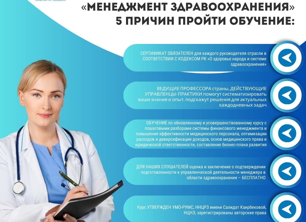 Обучение : Менеджмент в здравоохранении: профпереподготовка на руководителя медицинской организации с дипломом гос. образца за 18 000 ₽